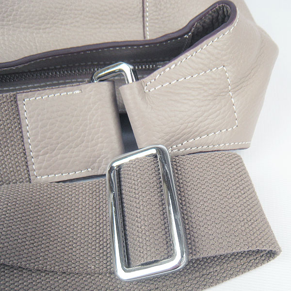 Knockoff Hermes Good News H Women Shoulder Bag Grey H2801 - Click Image to Close